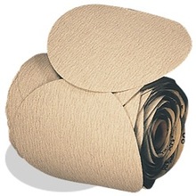 Pearl Abrasive Co. 1258 - 5" Light Weight Backing AO Fil-Free Discs for Metal, PSA