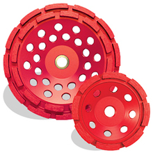 Pearl Abrasive Co. 1571 - P2 Pro-V™ Single/Double Row Cup Wheels