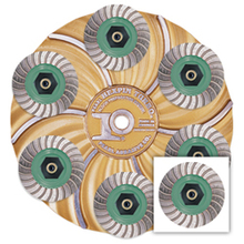 Pearl Abrasive Co. HEX17CUP - 15" PLATE W/6 HEX1CUPS (WIP)