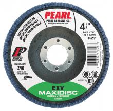 Pearl Abrasive Co. MAX5060Z9E - MAX5060Z9E 5" x 7/8" Zirc EXV Flap Disc - 60 grit