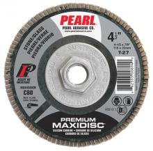 Pearl Abrasive Co. 1178 - 7 x 5/8-11  SC Maxidisc™ Flap Discs for Stone/Glass, Type 27 Shape