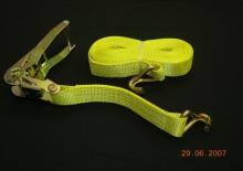 Vanguard Steel 3709 41515 - STRAP RATCHET+J HKS 1-1/2" X 15'  B/S.4400 LBS