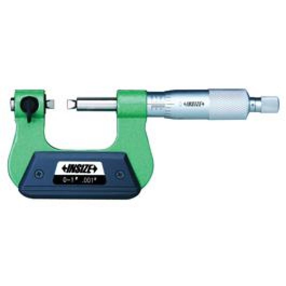 SCREW THRD MICROMETER MEASURING TIPS ARE OPTIONAL 1-2IN