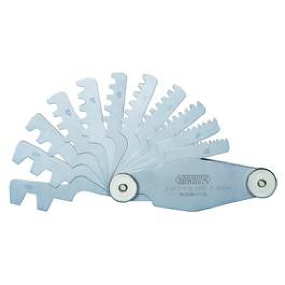 PITCH GAGE ALLOY STEEL 16PCS THRD TYPE 29 1-12TPI