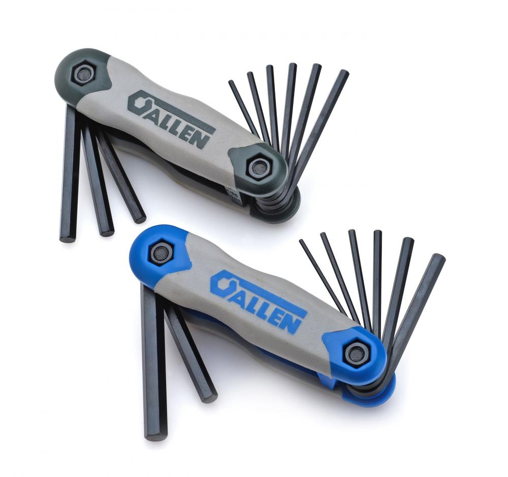 17PC FOLDUP HEX KEY SET SAE/ME