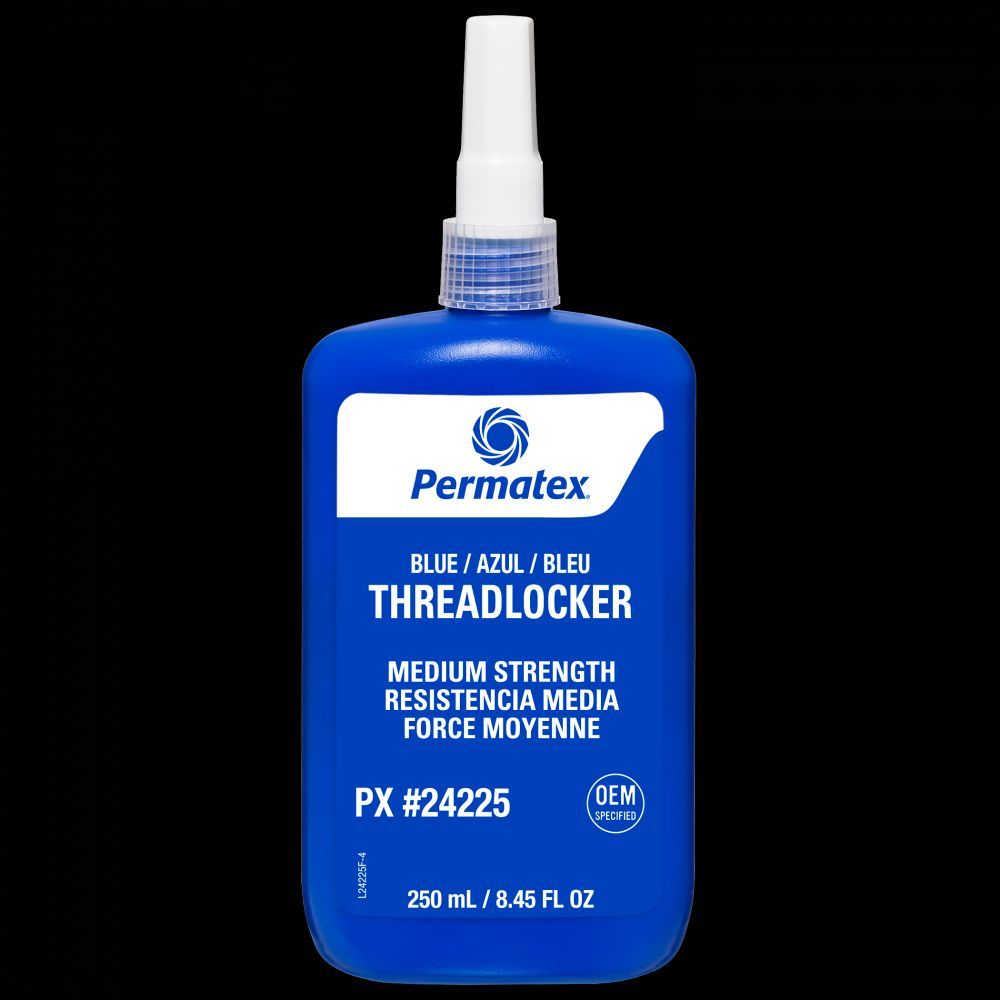 Permatex® Blue Medium Strength 242 Threadlocker, 250mL Bottle