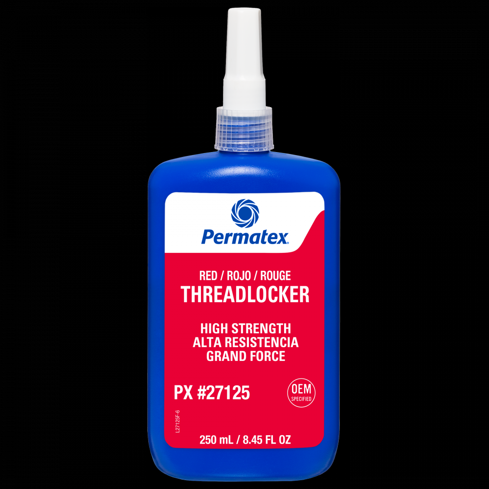 Permatex® Red High Strength 271 Threadlocker, 250mL Bottle