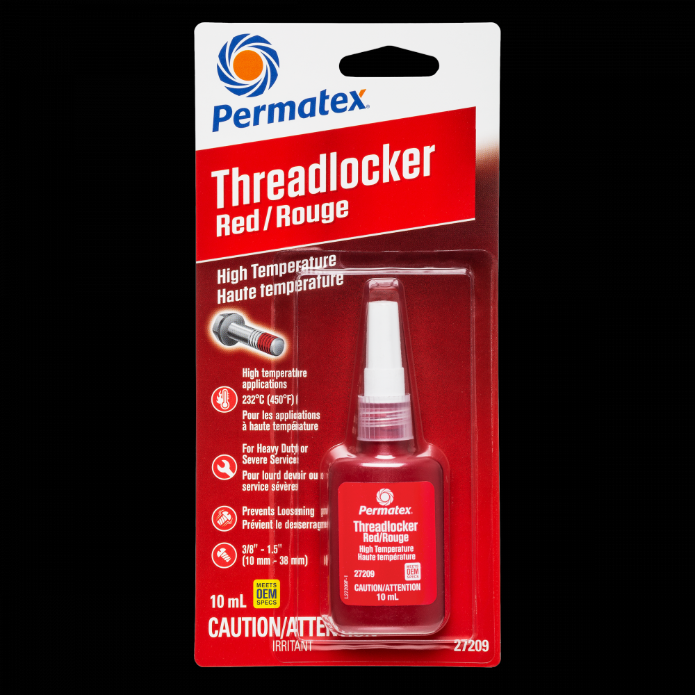 Permatex Red High Temperature 272 Threadlocker