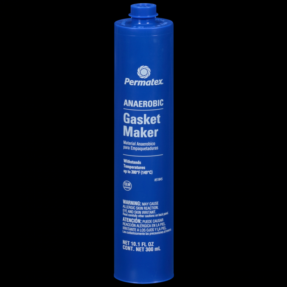 Permatex® Anaerobic 518 Gasket Maker for Aluminum Parts, 300mL Cartridge