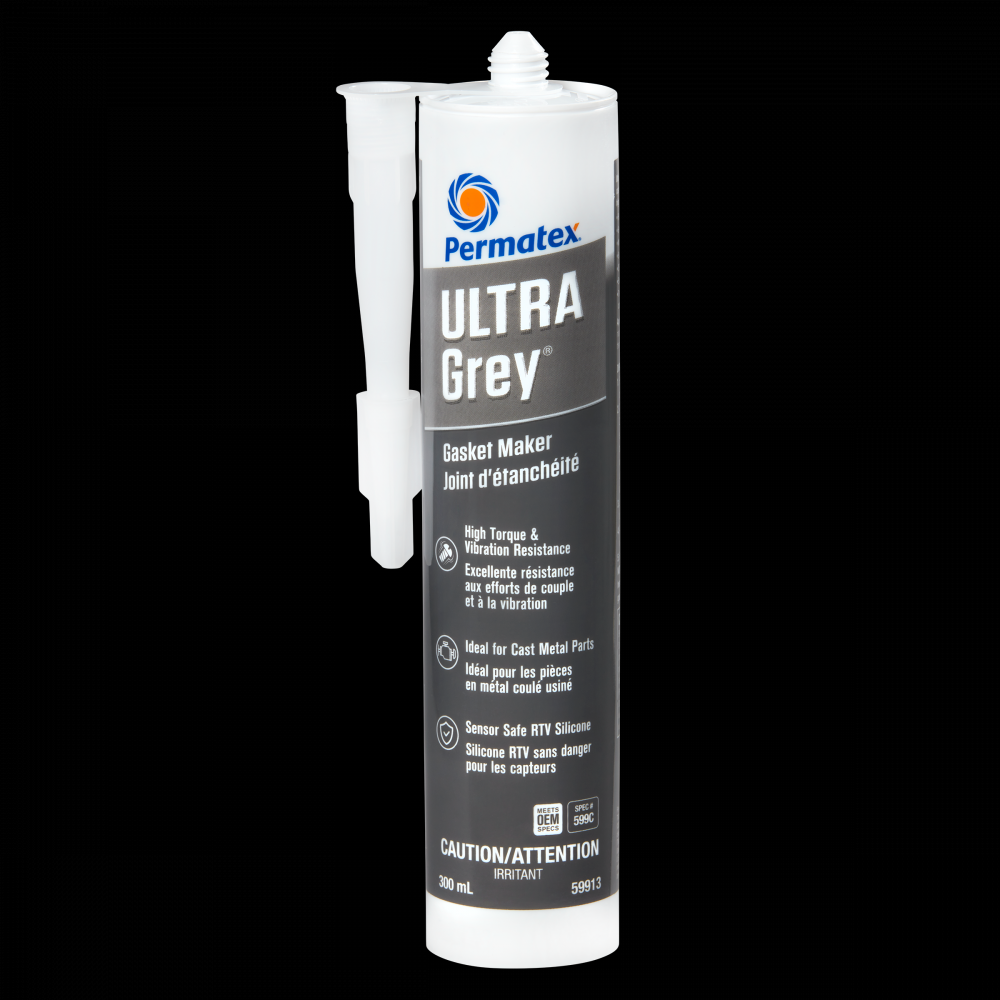 Permatex® Ultra Grey® Gasket Maker 599C, 300mL Cartridge