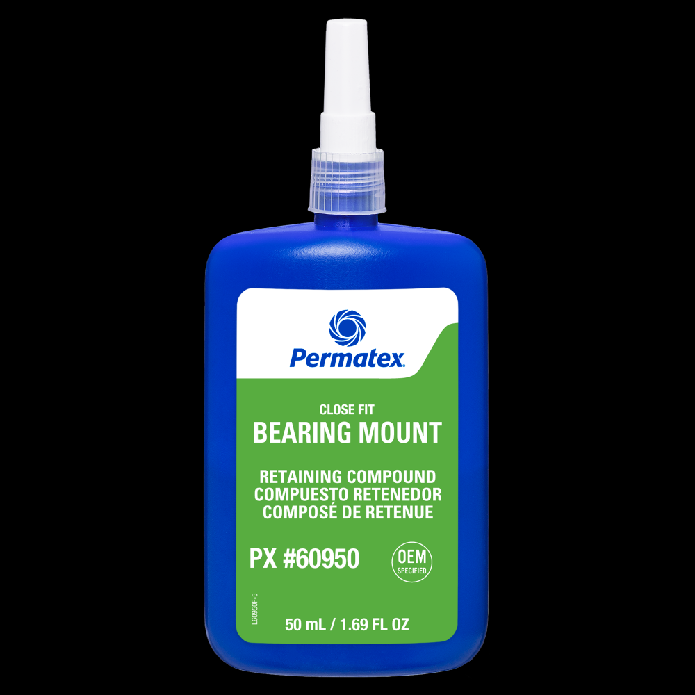Permatex® Bearing Mount 609 for Close Fits, Retaining Compound, 50mL Bottle
