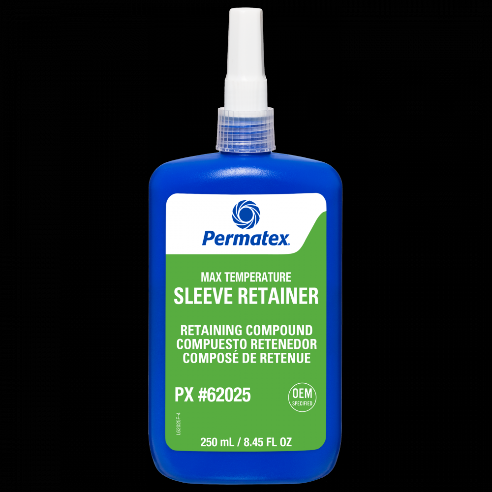 Permatex® Maximum Temperature 620 Sleeve Retainer, 250mL Bottle