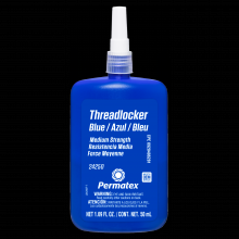 Permatex 24250 - Permatex® Blue Medium Strength 242 Threadlocker, 50mL Bottle