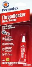 Permatex 26207 - Permatex® Red High Strength 262 Threadlocker, 6mL Tube