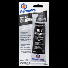 Permatex 59203 - Permatex® Black RTV Silicone Adhesive Sealant 16BR, 80mL Tube