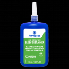 Permatex 64050 - Permatex® High Temperature 640 Sleeve Retainer, 50mL Bottle