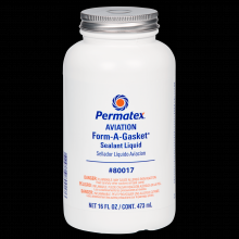 Permatex 80017 - Permatex® Aviation Form-A-Gasket® Sealant 3D, 473mL Can