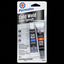 Permatex 81374 - Permatex® Cold Weld Steel Reinforced Epoxy, 2x28g Tube