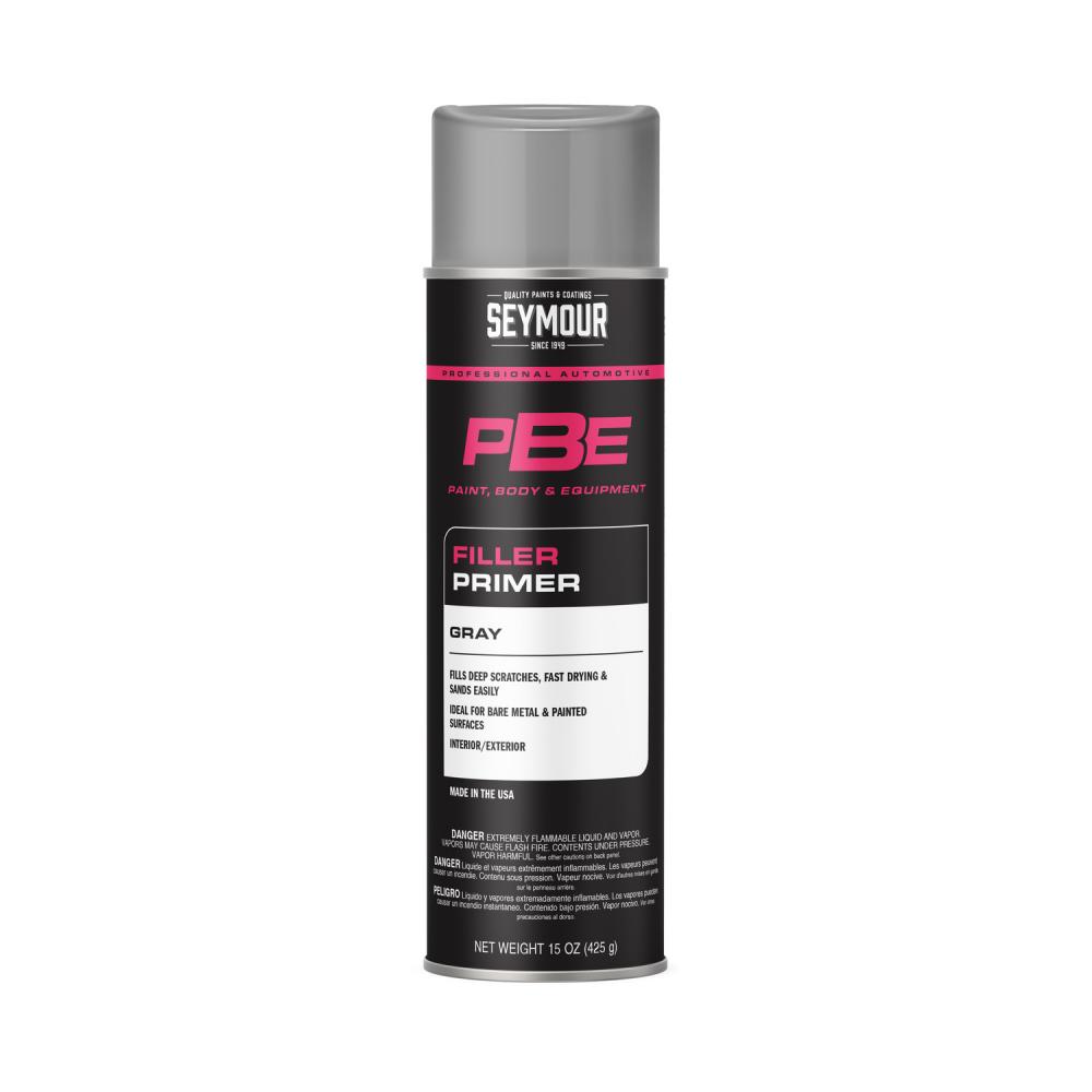 PBE Professional Primer Spray Paint, Gray Filler (15 oz.)