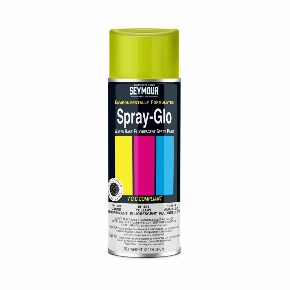 16-1619 Seymour Spray Glo, Fluorescent Yellow(12 oz.)