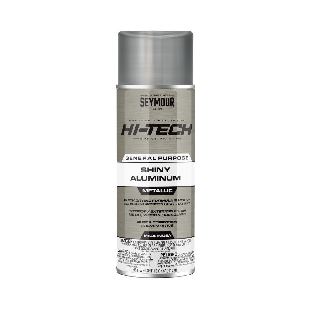 16-111 Seymour Hi-Tech Lacquer, Shiny Aluminum (12 oz)