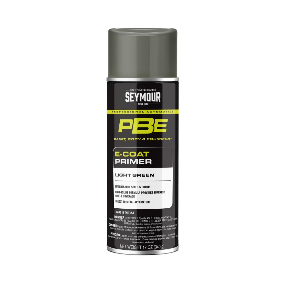PBE E-Coats Primer Spray Paint, Light Green (12 oz.)