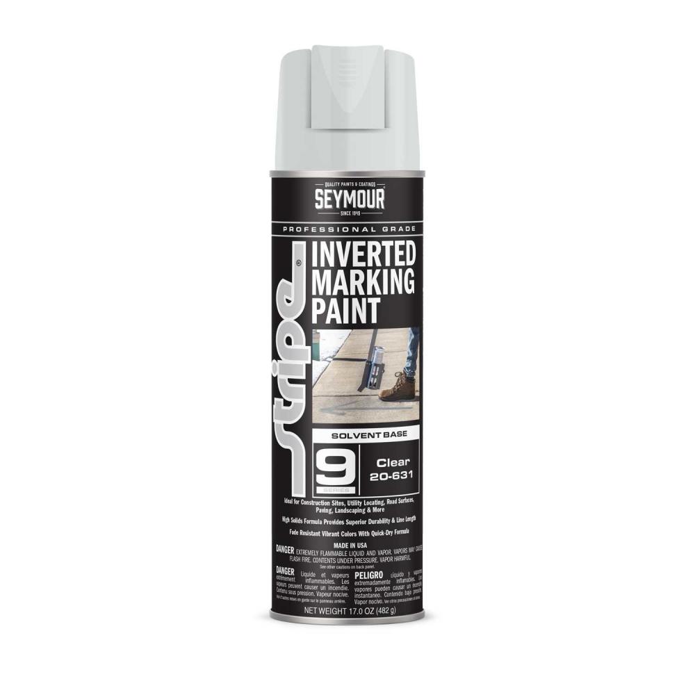 20-631 Seymour 20 oz. Water Based Marking Paint, Clear (17 oz.)