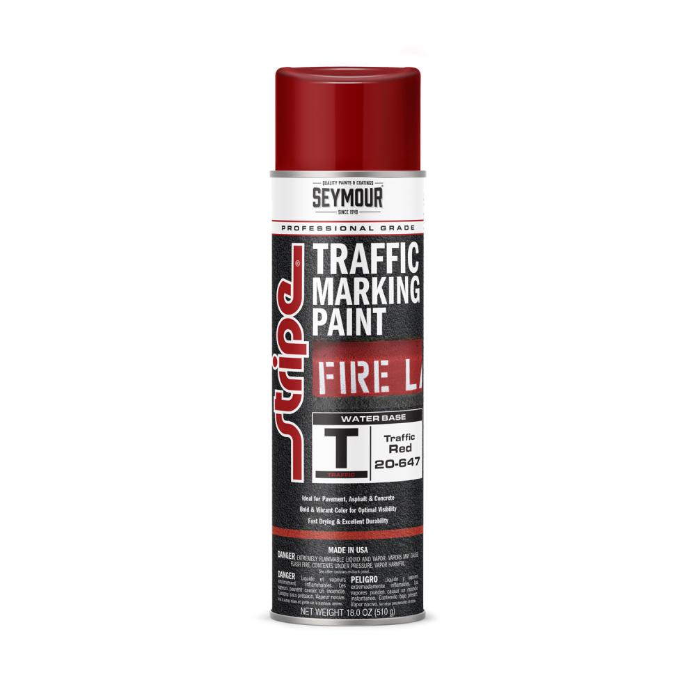 20-647 Seymour Stripe Traffic Marker Red (18 oz.)