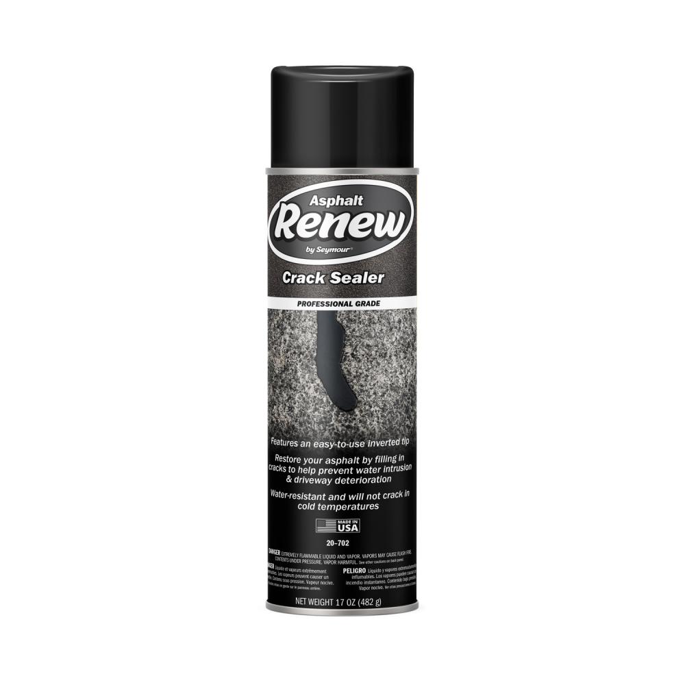 Crack Sealer Spray Paint, Jet Black (17 oz.)