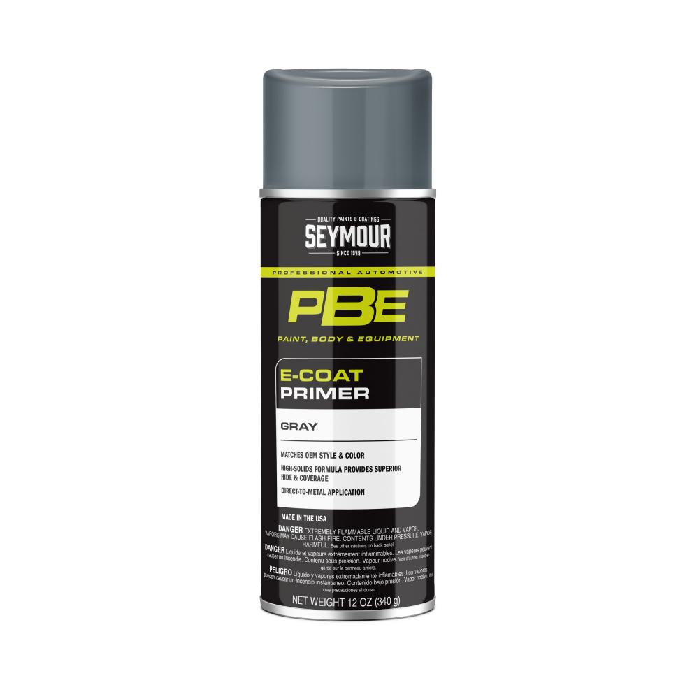 PBE E-Coats Primer Spray Paint, Gray (12 oz.)