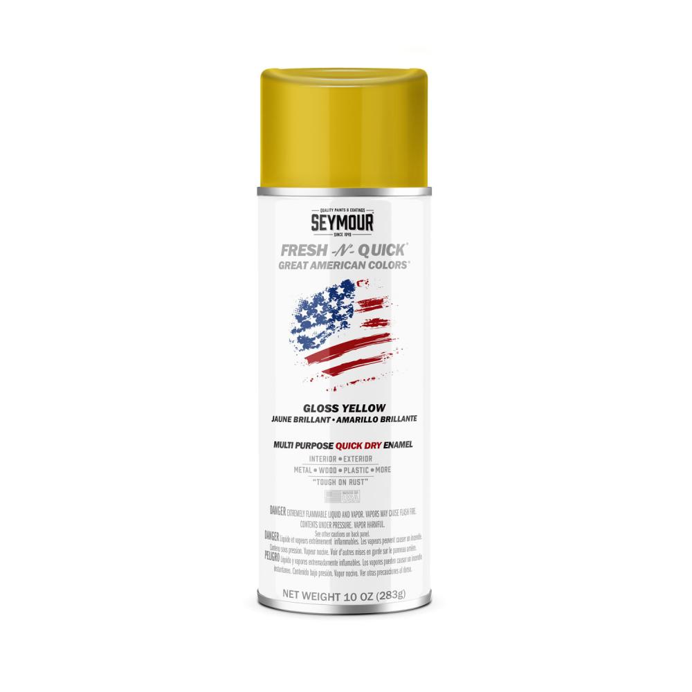 11-34 Seymour Fresh-N-Quick, Gloss Yellow (10 oz.)