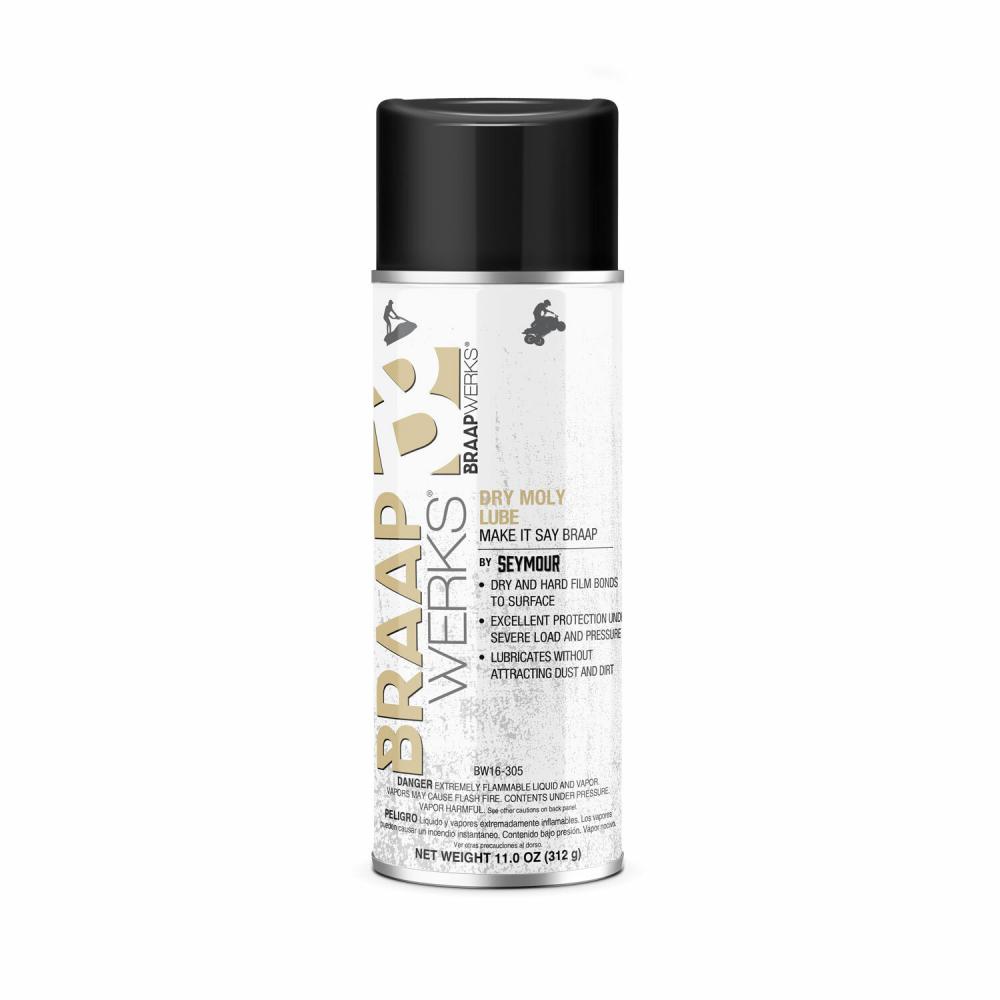BW16-305 Seymour Braap Werks Dry Moly Lube (12 oz.)