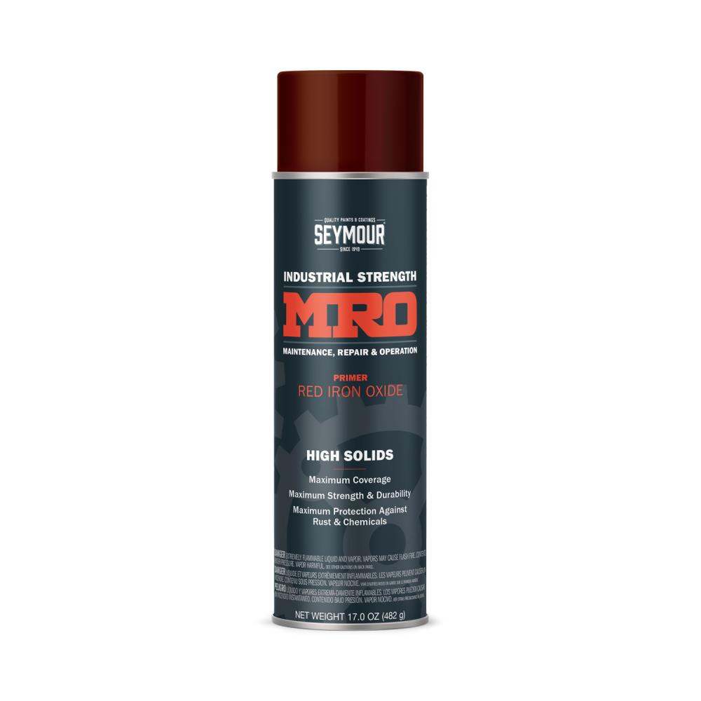 Industrial MRO High Solid Primer Spray Paint, Red Iron Oxide (17 oz.)