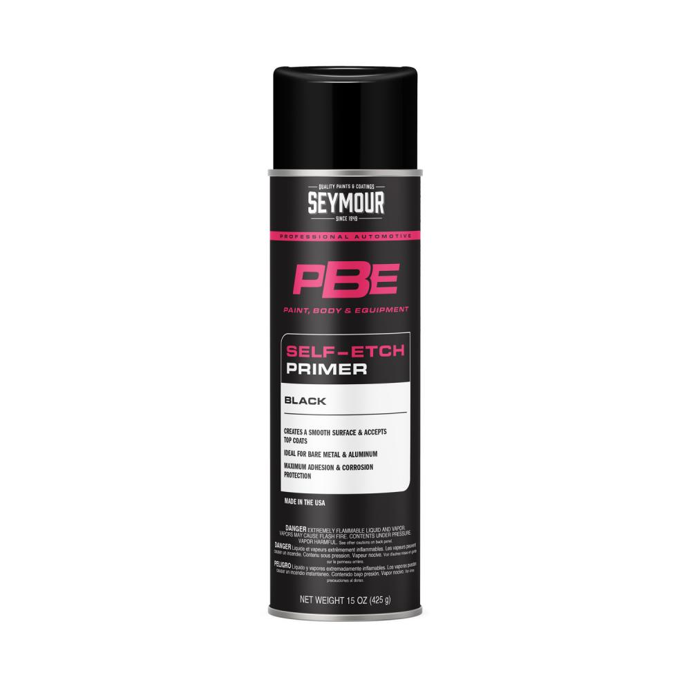PBE Professional Primer Spray Paint, Black Self Etch (15 oz.)