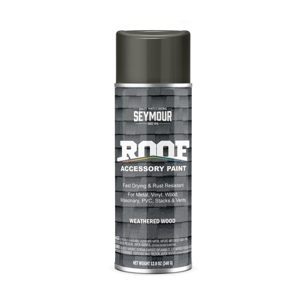 Roof Accessory Spray Paint, Weathered Wood (12 oz.)