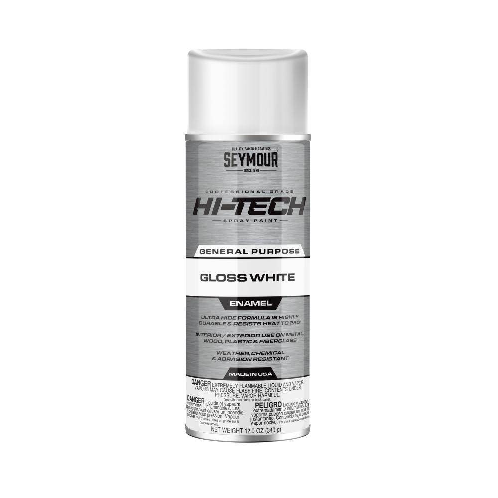 Hi-Tech General Purpose Enamel, Gloss White (12 oz)