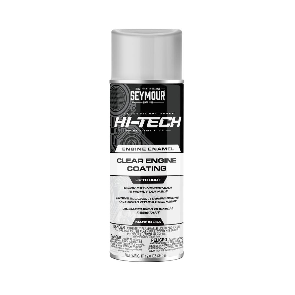 Hi-Tech Engine Enamel, Gloss Clear (12 oz)