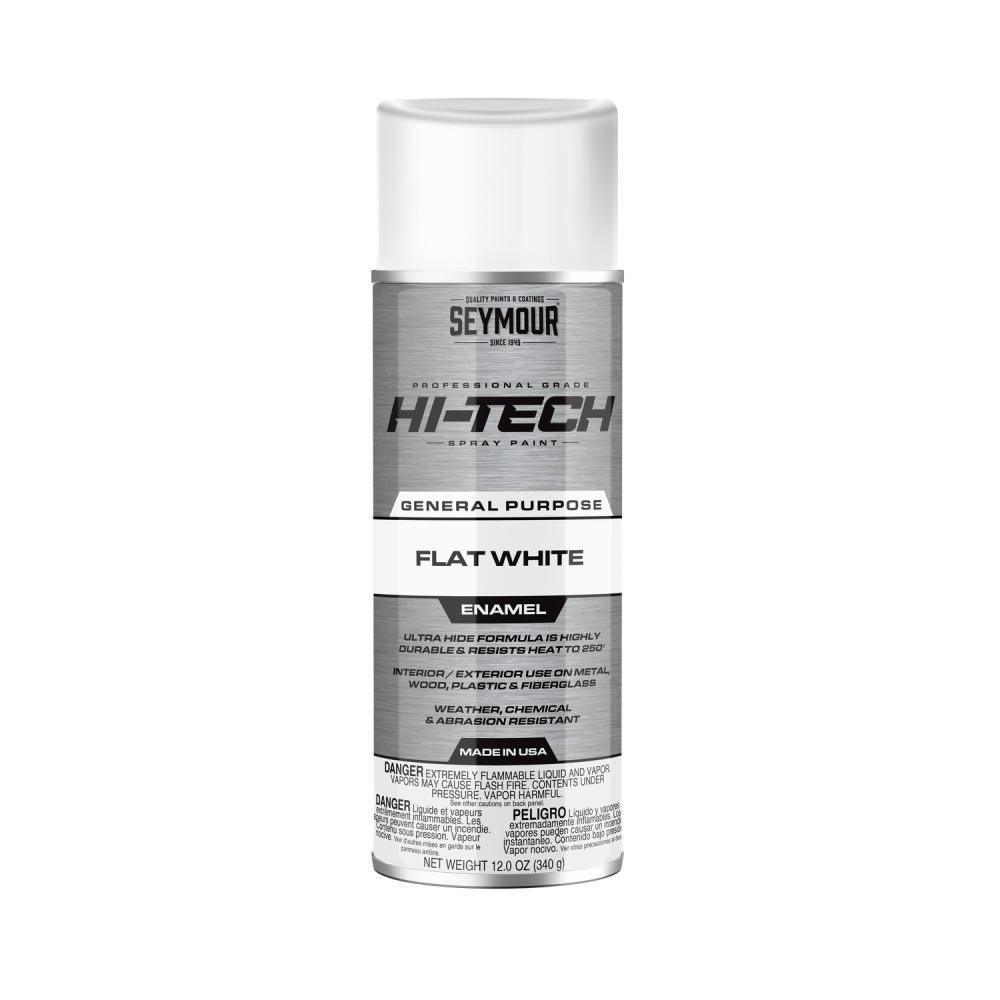 Hi-Tech General Purpose Enamel, Flat White (12 oz)