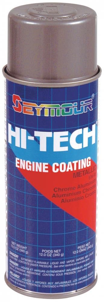 EN-41 Seymour Hi-Tech Engine Enamel Spray Paint, Chrome Aluminum (12 oz) -  Seymour Paint