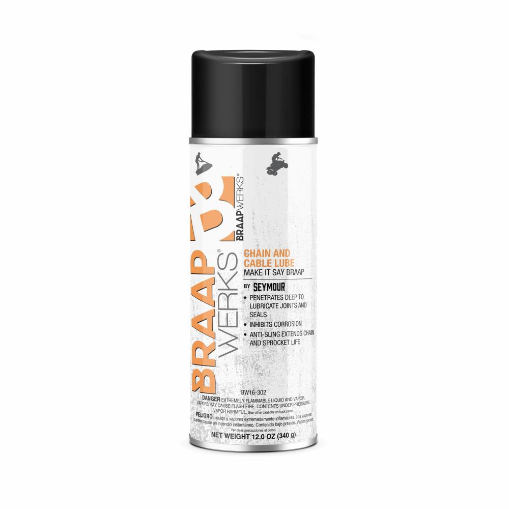 BW16-302 Seymour Braap Werks Chain & Cable Lube (12 oz.)