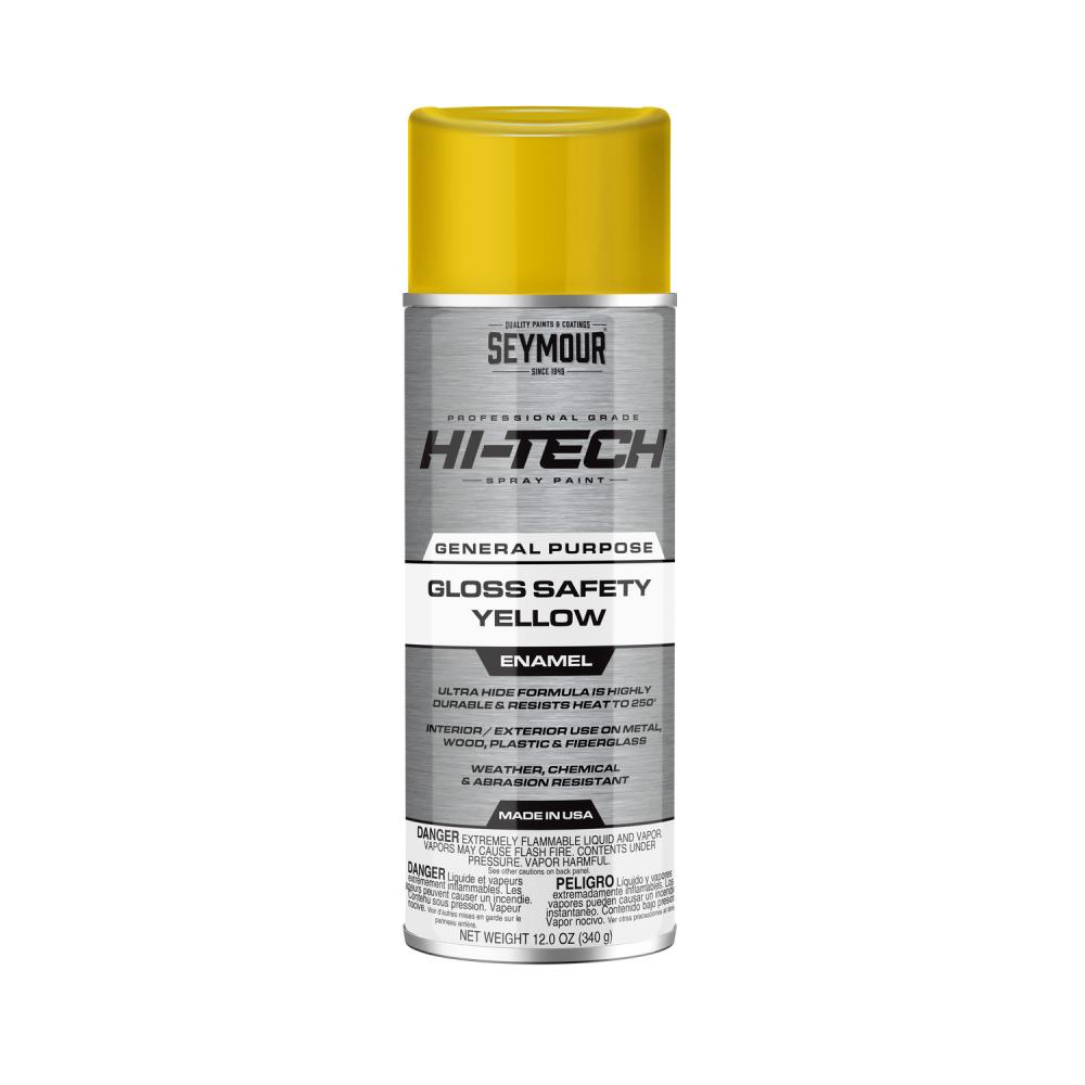 Hi-Tech General Purpose Enamel, Safety Yellow (12 oz)