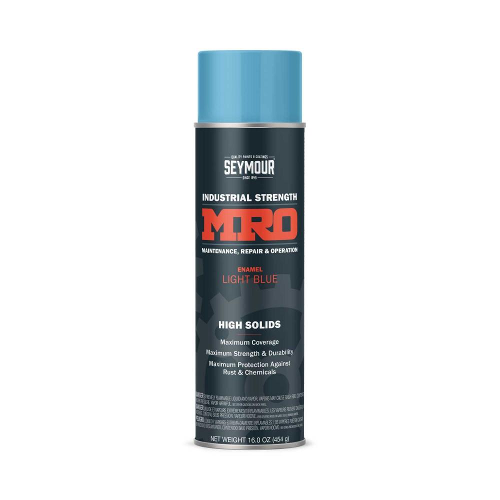 620-1425 Seymour Industrial MRO High Solid Enamel Spray Paint, Light Blue (16 oz.)