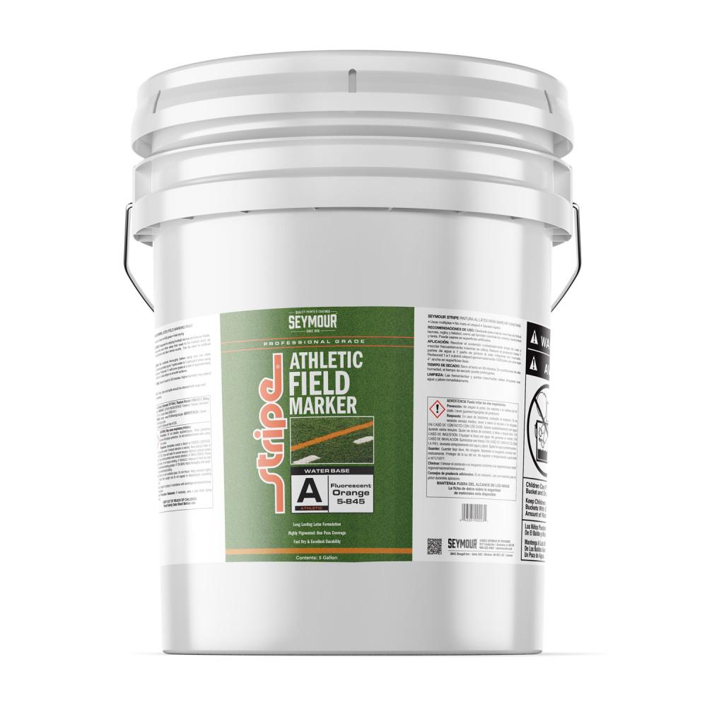 5-845 Seymour Athletic Field Bulk Fluorescent Orange (Pail)