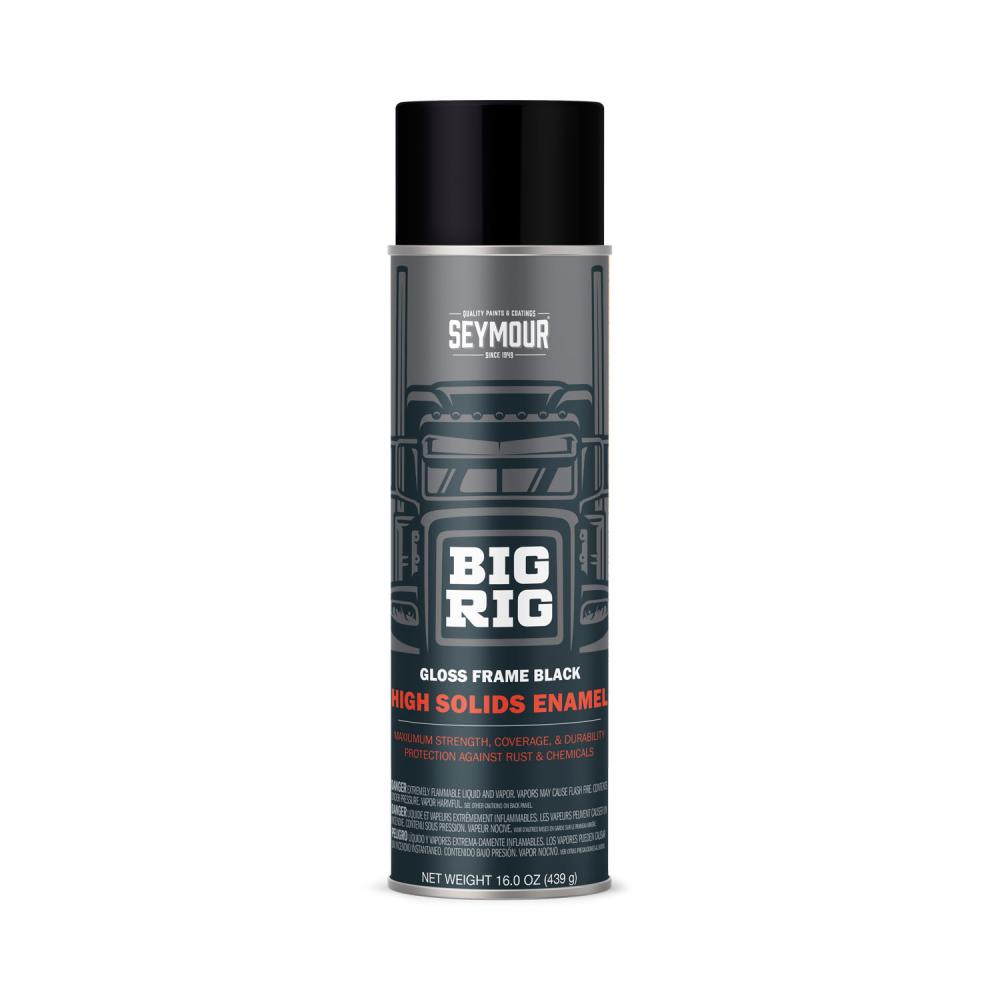 20-1615 Seymour Big Rig Professional Coatings, Gloss Frame Black (16 oz.)