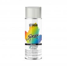 Seymour of Sycamore 0000980013 - Spruce Enamel Spray Paint, Satin White (12 oz.)