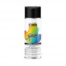 Seymour of Sycamore 0000980042 - Spruce Heat Resistant Engine Spray Paint, Universal Black (12 oz.)