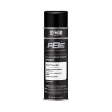 Seymour of Sycamore 0000201678 - PBE Professional Trim Spray Paint, Flat Black  (15 oz.)