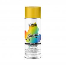 Seymour of Sycamore 0000980034 - Spruce Enamel Spray Paint, Gloss Light Yellow (12 oz.)