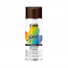 Seymour of Sycamore 0000980036 - Spruce Enamel Spray Paint, Gloss Brown (12 oz.)
