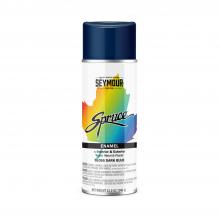 Seymour of Sycamore 0000980087 - Spruce Enamel Spray Paint, Gloss Dark Blue (12 oz.)